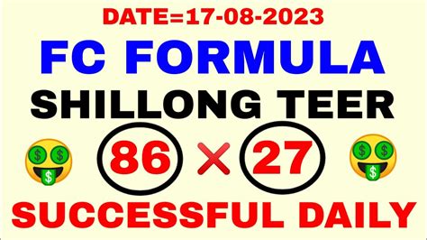Any person who is interested in participating in the <b>Shillong</b> <b>Teer</b> Lottery Game can purchase tickets at authorized centers and also from <b>Shillong</b> <b>Teer</b> Facebook. . Shillong teer fc formula